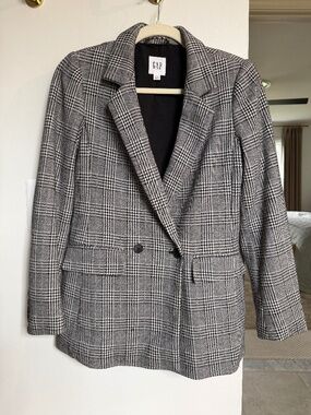 Gap plaid blazer